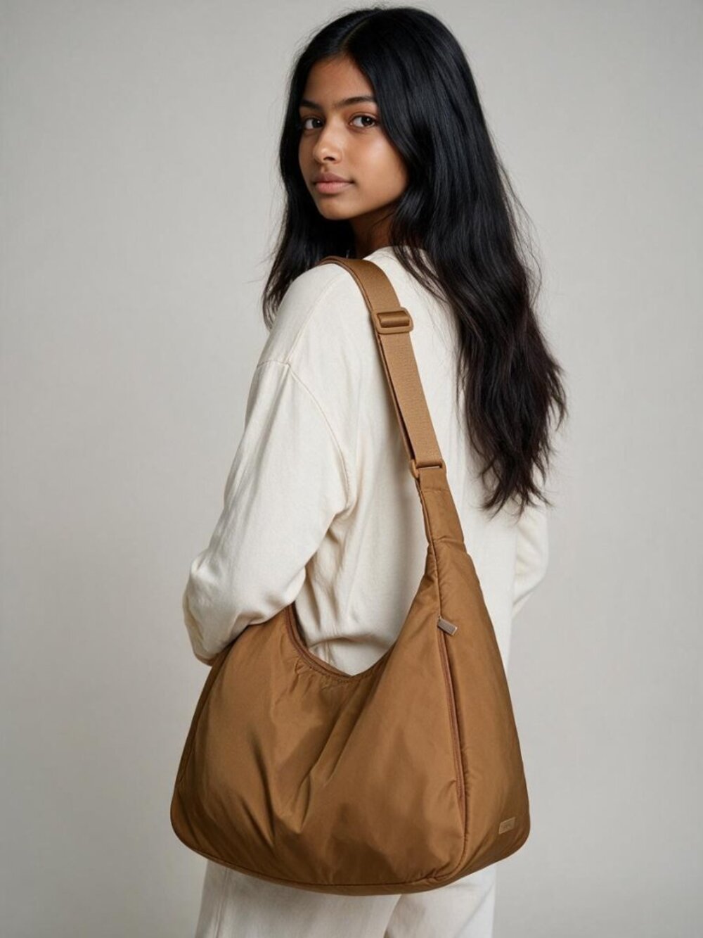 AWAY Featherlight $78 Unisex Crossbody Carryall Overnight Shoulder Bag - MINT